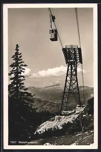 AK Gondel 3 der Nebelhornbahn