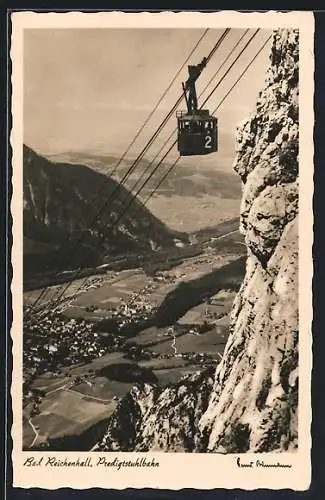 AK Bad Reichenhall, Predigtstuhlbahn, Gondel 2