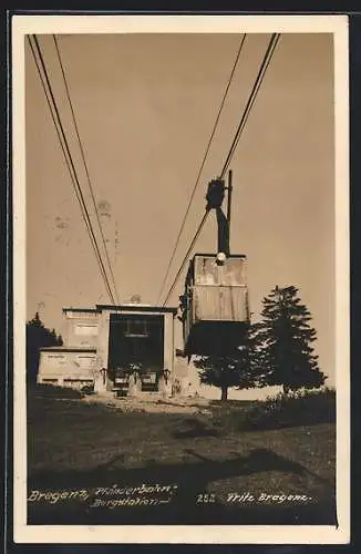 AK Bregenz, Bergstation der Pfänderbahn