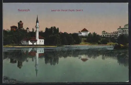 AK Bucuresti, Lacul din Parcul Regele Carol I.