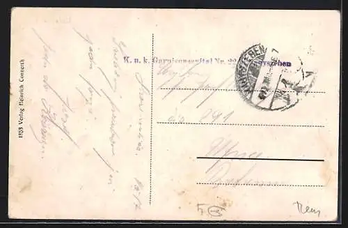 AK Hermannstadt, Strassenpartie Hallerwiese aus der Vogelschau