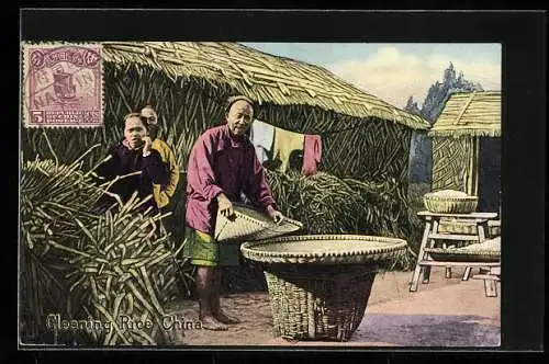 AK China, Cleaning Rice