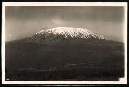 Foto-AK Casimir Zagourski, Kenia, Kilimandjaro, vue du Nord