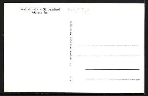 AK Aigen a. Inn, Wallfahrtskirche St. Leonhard
