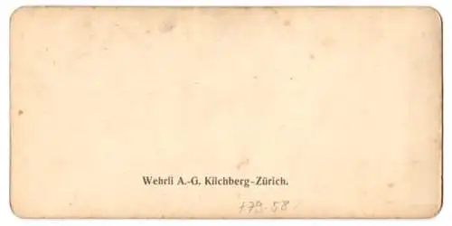 Stereo-Fotografie Wehrli AG, Kilchberg-Zürich, Senn aus dem Berner Oberland