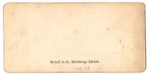 Stereo-Fotografie Wehrli AG, Kilchberg-Zürich, Haslitalerin aus dem Kanton Bern