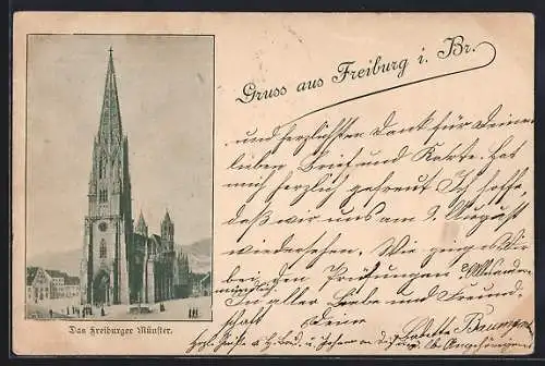 AK Freiburg i. B., Das Freiburger Münster