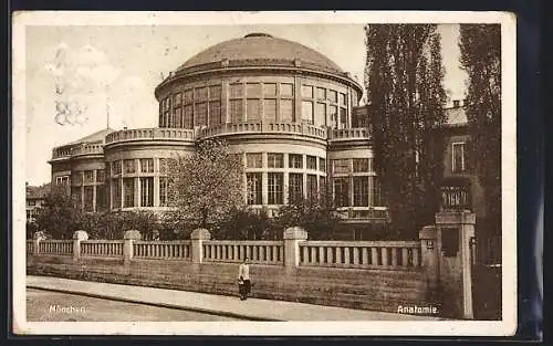 AK München, Gebäude der Anatomie