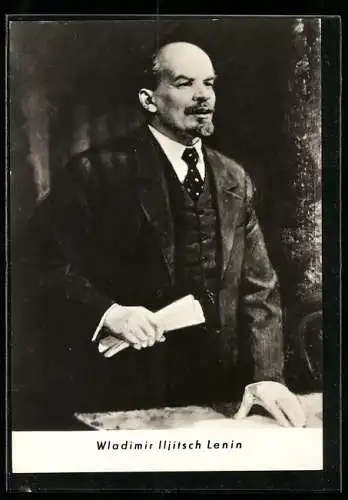 AK Wladimir Iljitsch Lenin hält eine Rede