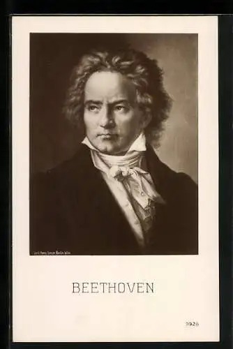 Künstler-AK Beethoven im Portrait