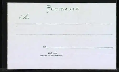 AK Porträtbild von Robert Schumann