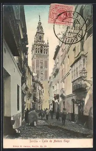 AK Sevilla, Calle de Mateos Gago