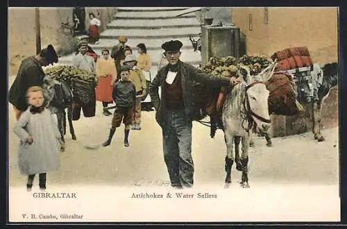 AK Gibraltar, Artichokes & Water Sellers