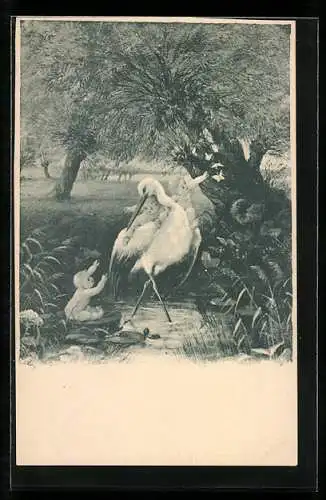 AK Storch sammelt Kinder ein