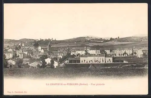 AK La Chapelle-en-Vercors, Vue générale