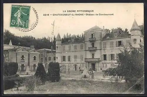 AK Châteauneuf-du-Rhône, Château de Combaumont et ses jardins