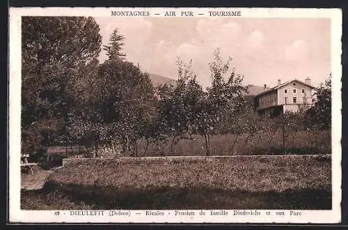 AK Dieulefit, Rivales, Pension de famille Diederichs et son Parc