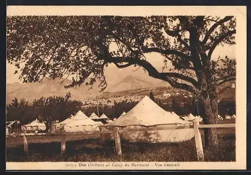 AK Die, Camp du Marcouret, Vue Générale