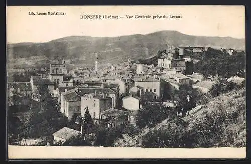 AK Donzère, Vue Générale prise du Levant