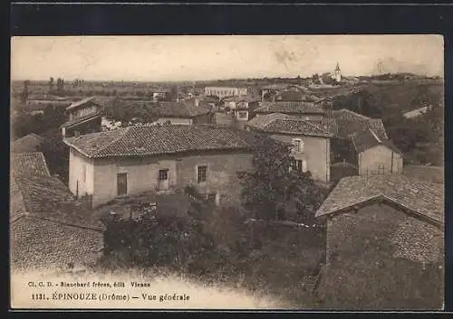 AK Épinouze, Vue générale