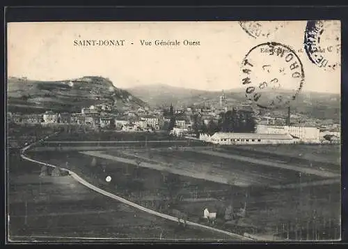 AK Saint-Donat, Vue Générale Ouest