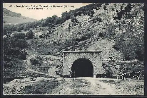 AK Rousset, Col et Tunnel, côté Vercors