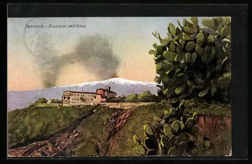 AK Taormina, Eruzione dell` Etna