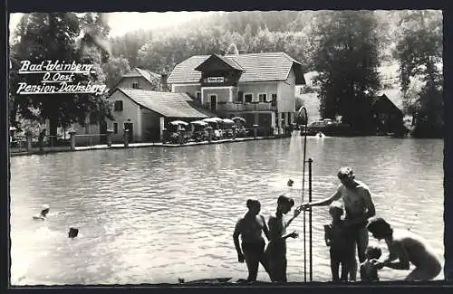 AK Prambachkirchen, Bad Weinberg mit Pension Dachsberg