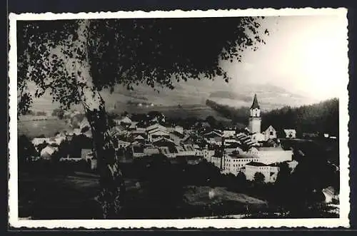 AK Haslach im Mühlkreis, Ortsansicht aus der Vogelschau