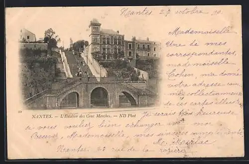 AK Nantes, L`Escalier des Cent Marches