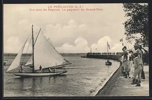 AK Le Pouliguen, Un jour de Regates, Le gagnant du Grand-Prix