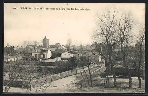 AK St-Brevin-Les-Pins, Panorama du bourg pris des dunes d`Amour