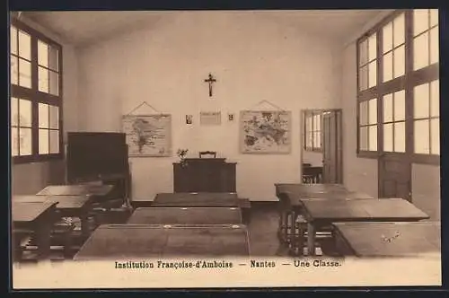 AK Nantes, Une Classe, Institution Francoise-d`Amboise
