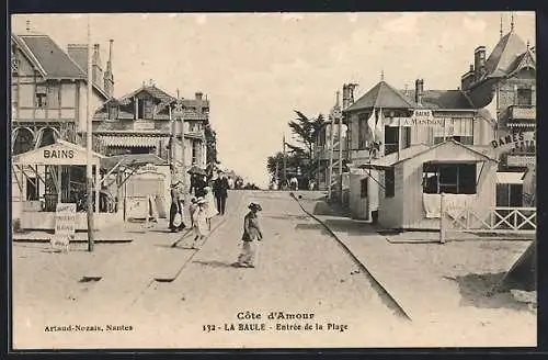 AK La Baule, Entree de la Plage, Cote d`Amour