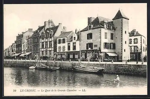 AK Le Croisic, Le Quai de la Grande Chambre