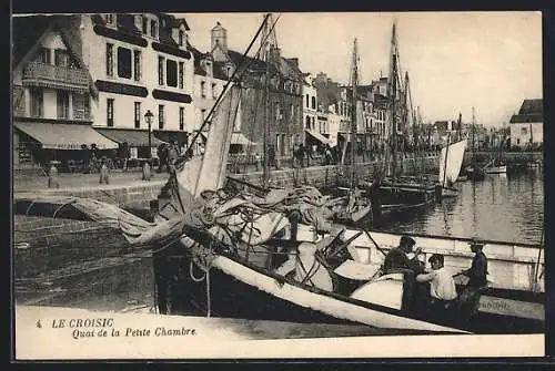 AK Le Croisic, Quai de la Petite Chambre