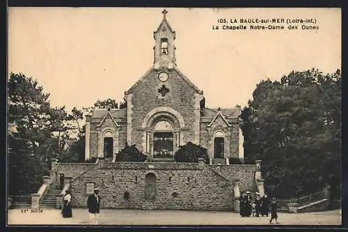 AK La Baule-sur-Mer, La Chapelle Notre-Dame des Dunes