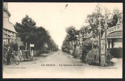 AK La Baule, La Grande-Avenue