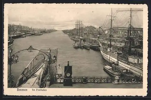 AK Bremen, Partie im Freihafen