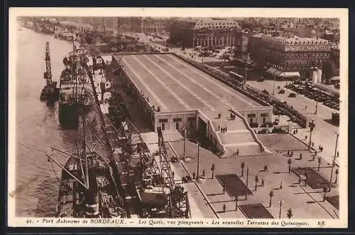 AK Bordeaux, pont autonome, les quais