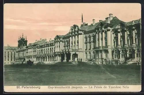 AK St. Petersbourg, Le Palais de Tzarskoe Selo