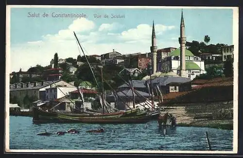 AK Constantinople, Vue de Scutari