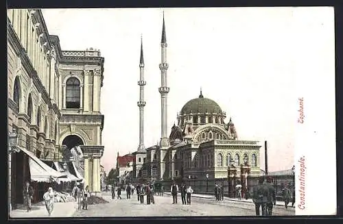 AK Constantinople, Mosquée et Kiosk Impérial à Top-Hané