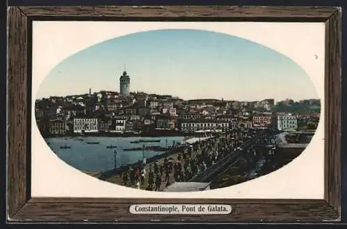 AK Constantinople, Pont de Galata