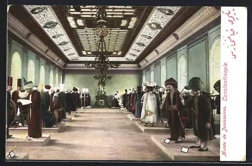 AK Constantinople, Musée de Janissaires