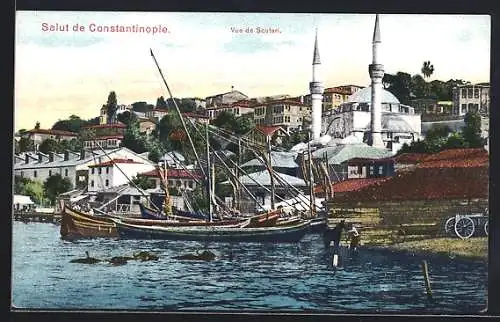 AK Constantinople, Vue de Scutari