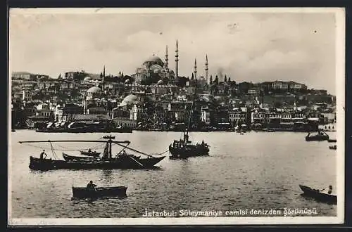 AK Istanbul, Süleymaniye camisi denizden görünüsü