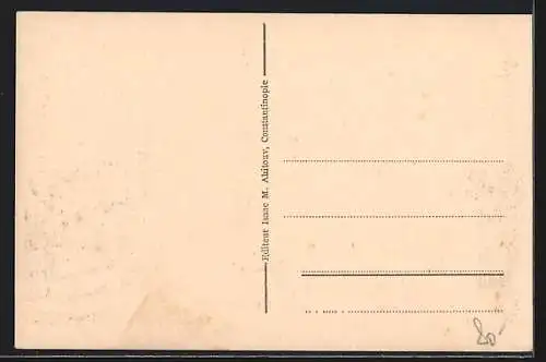 AK Constantinople, Mosquee Souleymanie et Corne d'Or