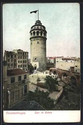 AK Constantinople, Tour de Galata