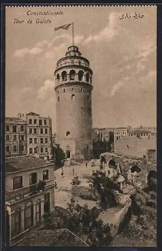 AK Constantinople, Tour de Galata